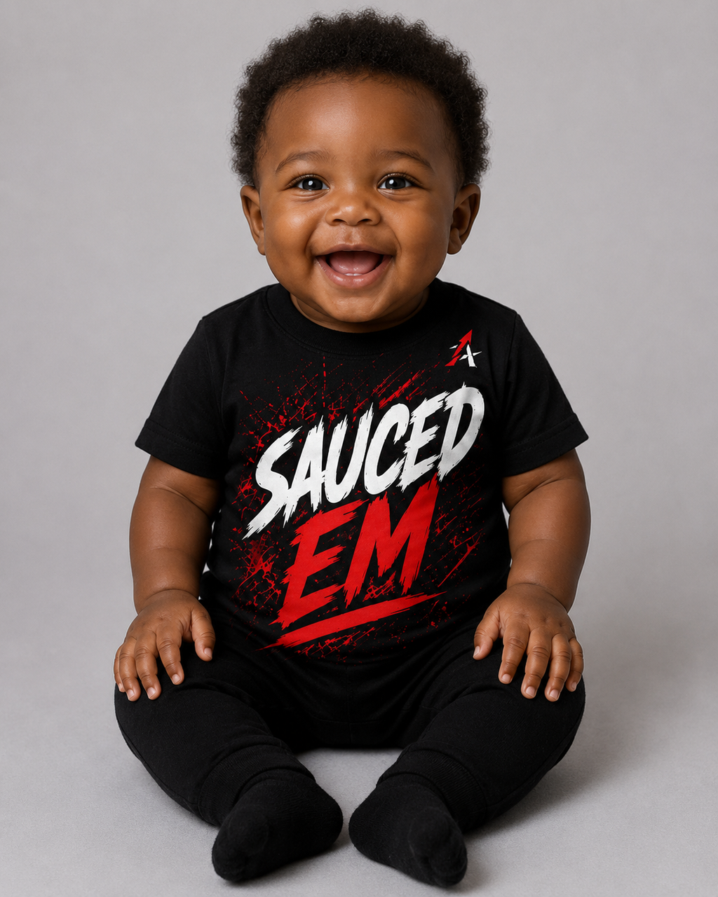 Sauced Em Baby Tee