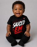 Sauced Em Baby Tee
