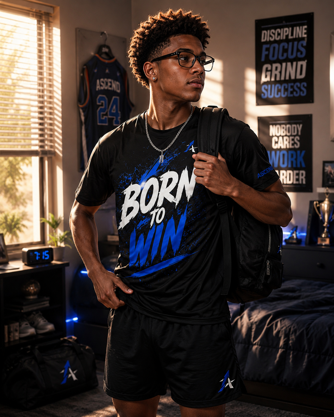Born To Win Adult T-Shirt