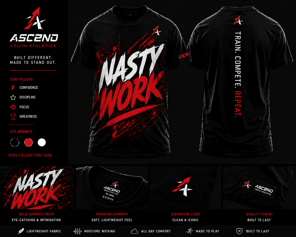 Nasty Work Adult T-Shirt