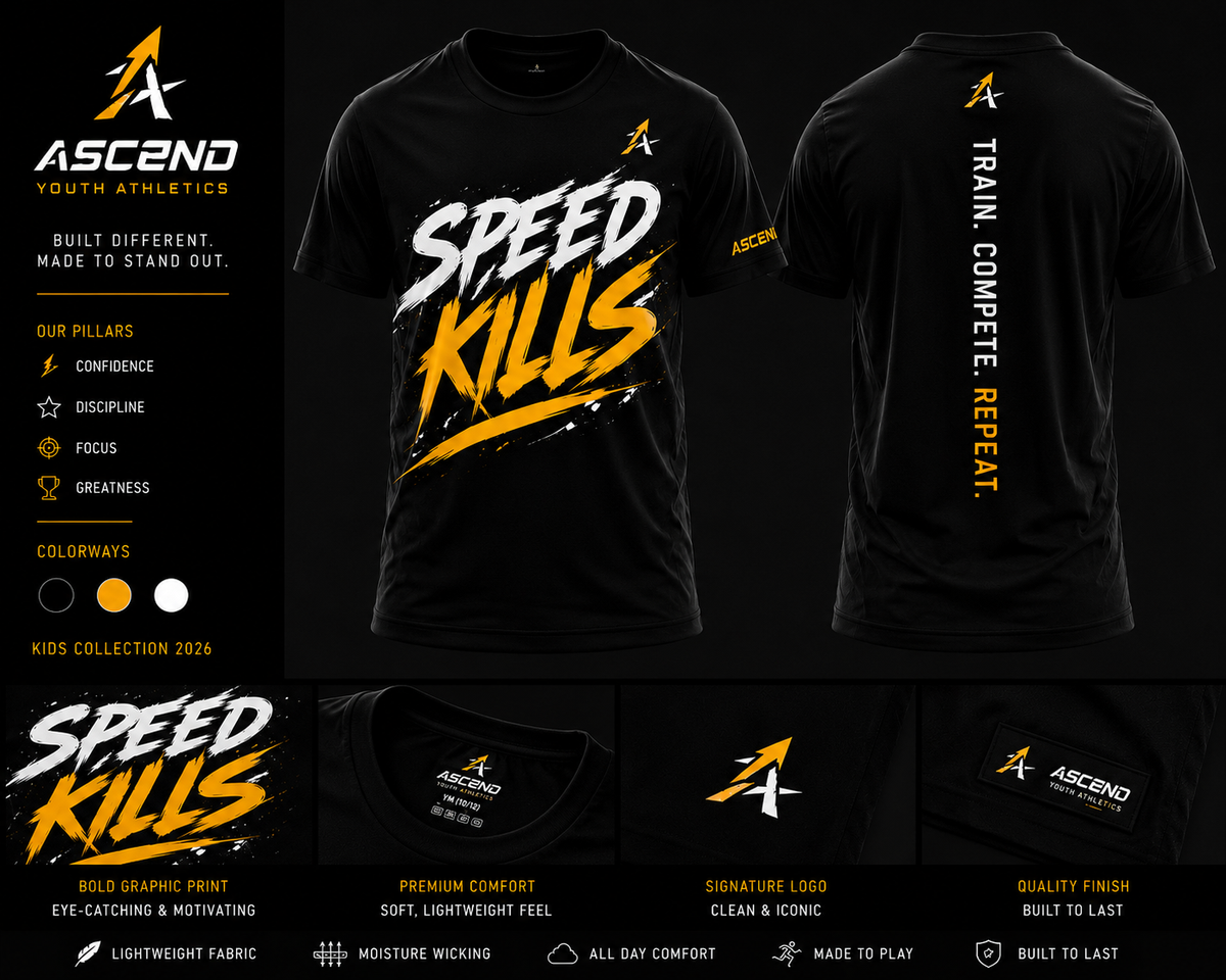Speed Kills Adult T-Shirt