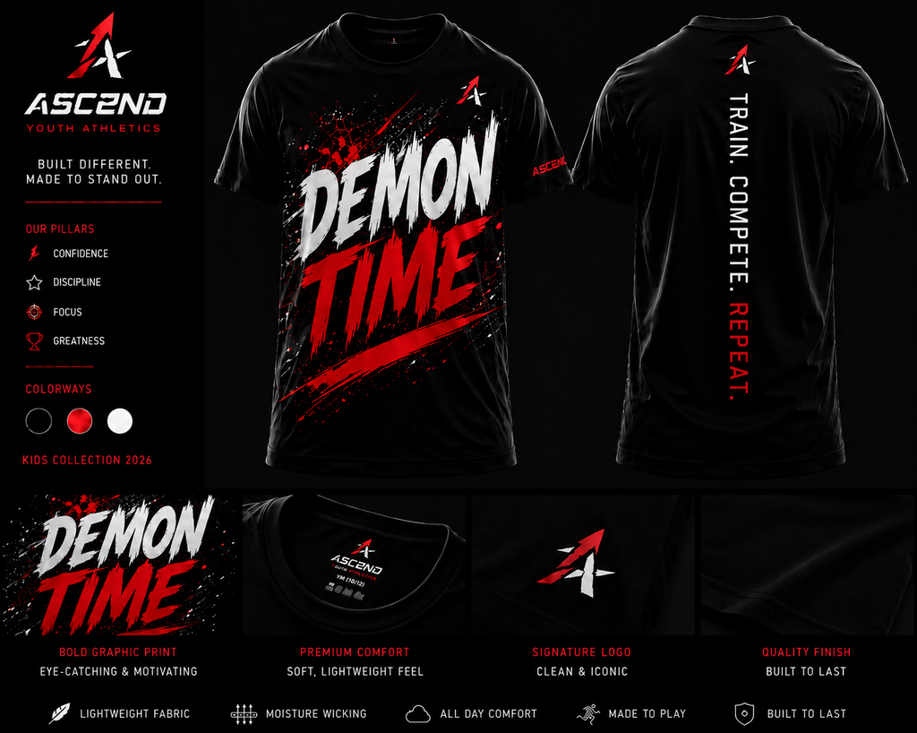 Demon Time Adult T-Shirt