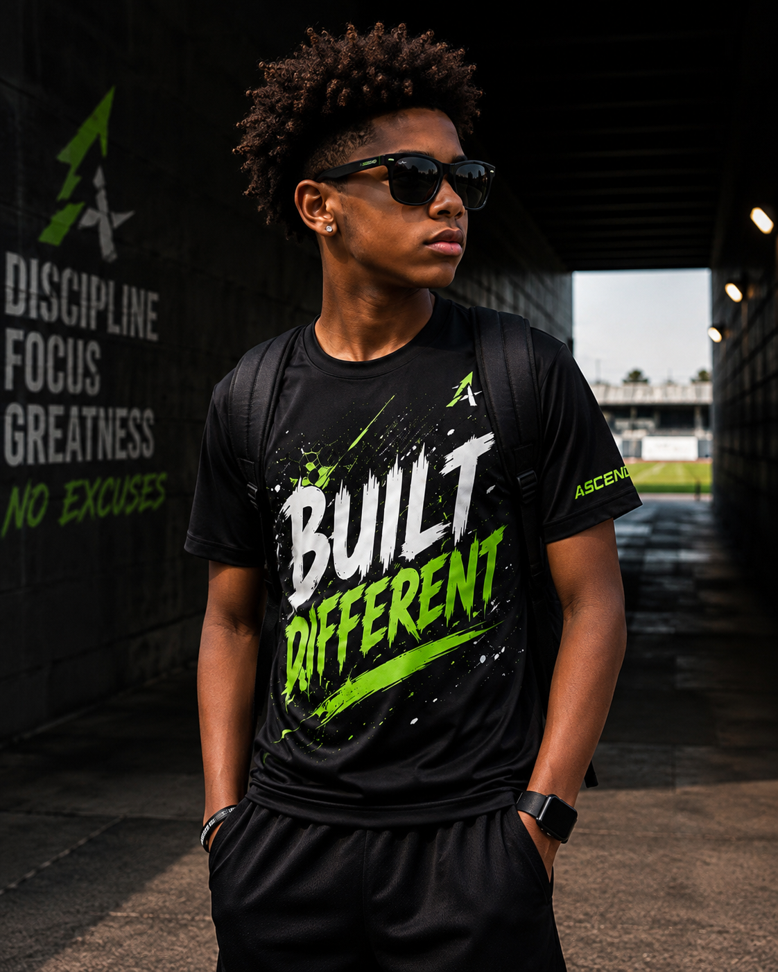 Built Different Adult T-Shirt