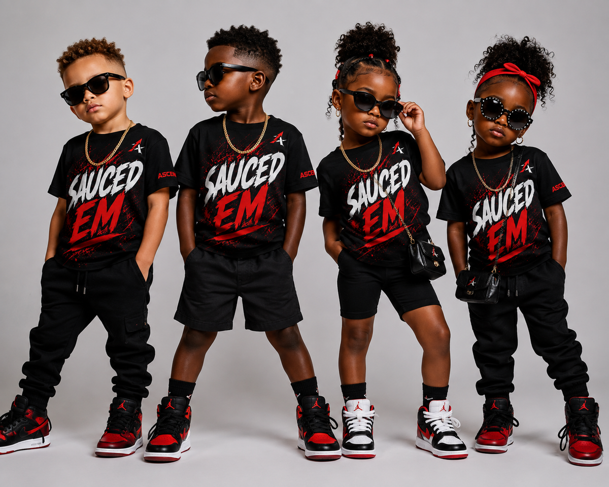 Sauced Em Toddler Tee