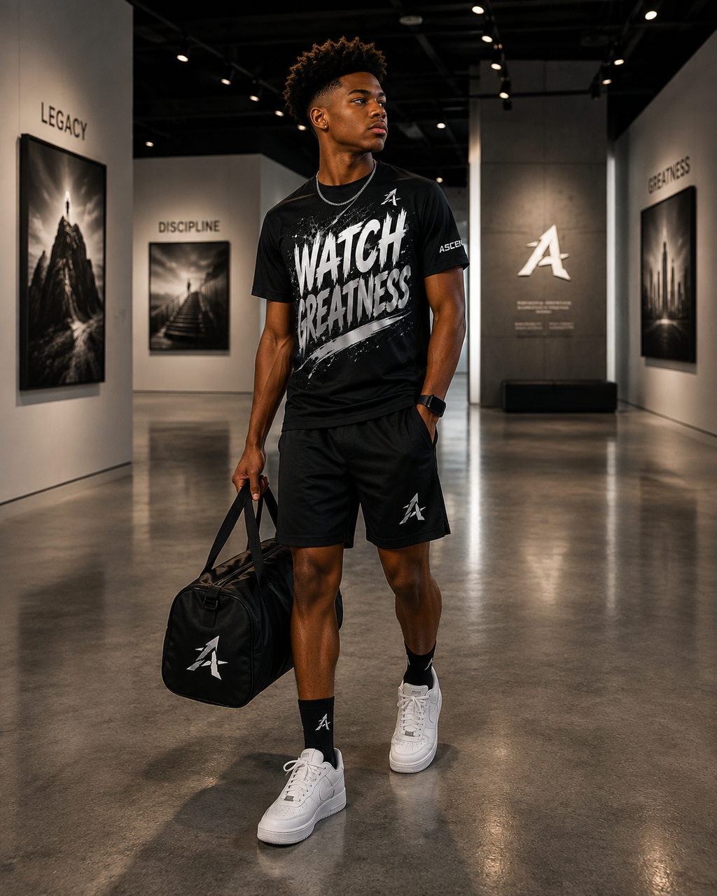 Watch Greatness Adult T-Shirt