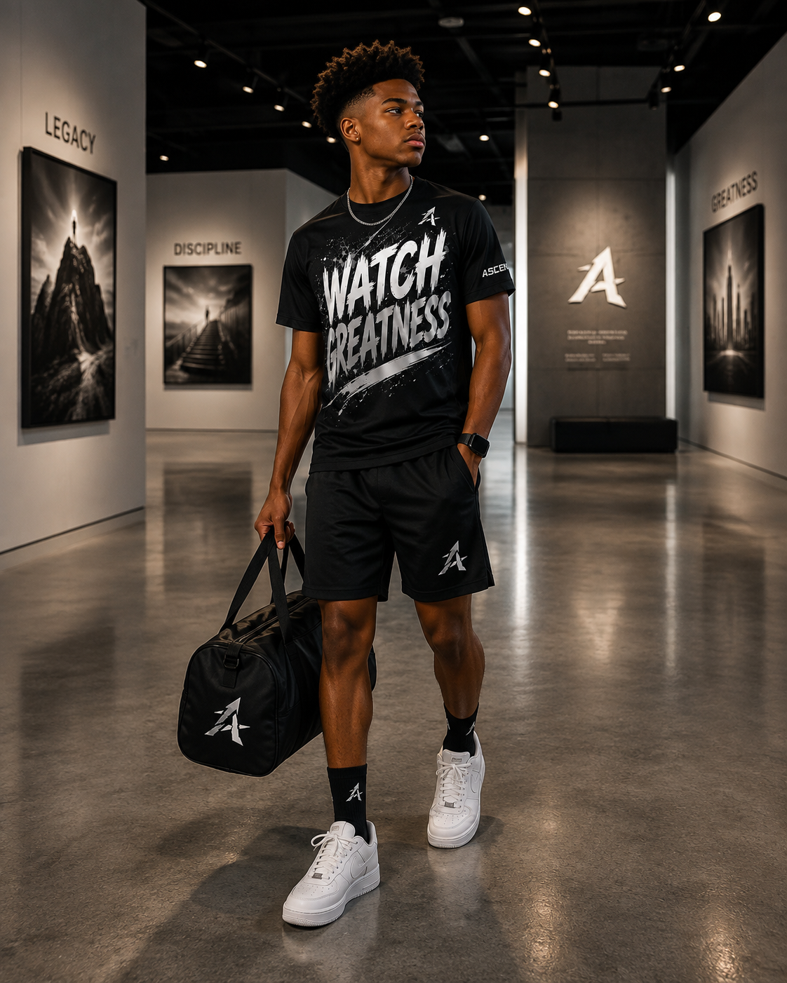 Watch Greatness Adult T-Shirt