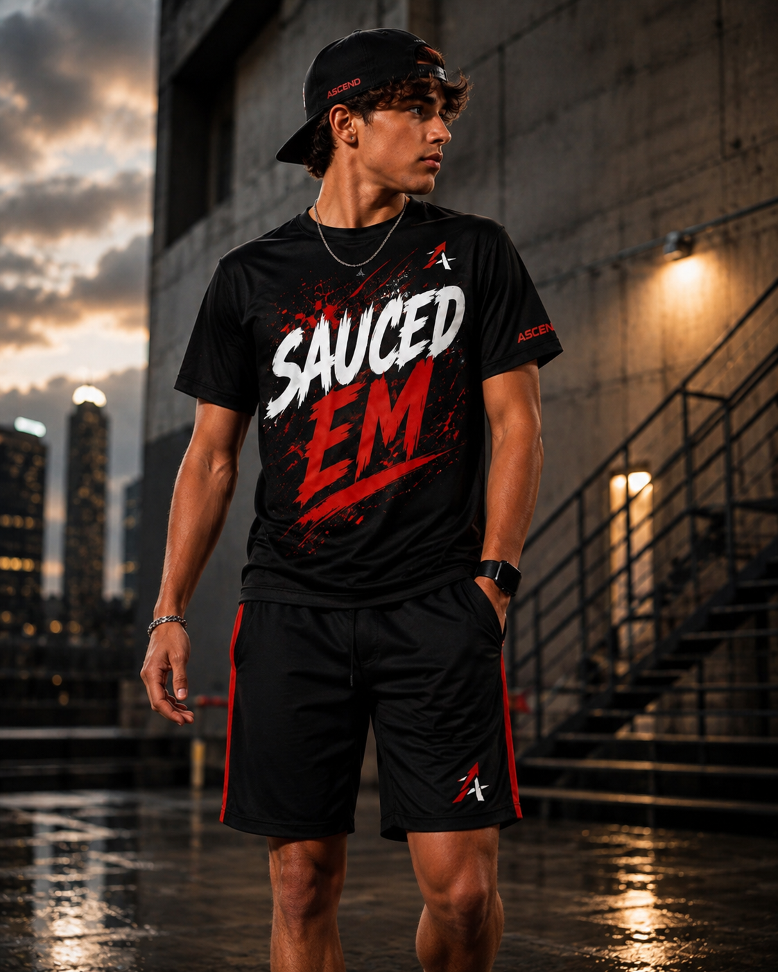 Sauced Em Adult T-Shirt