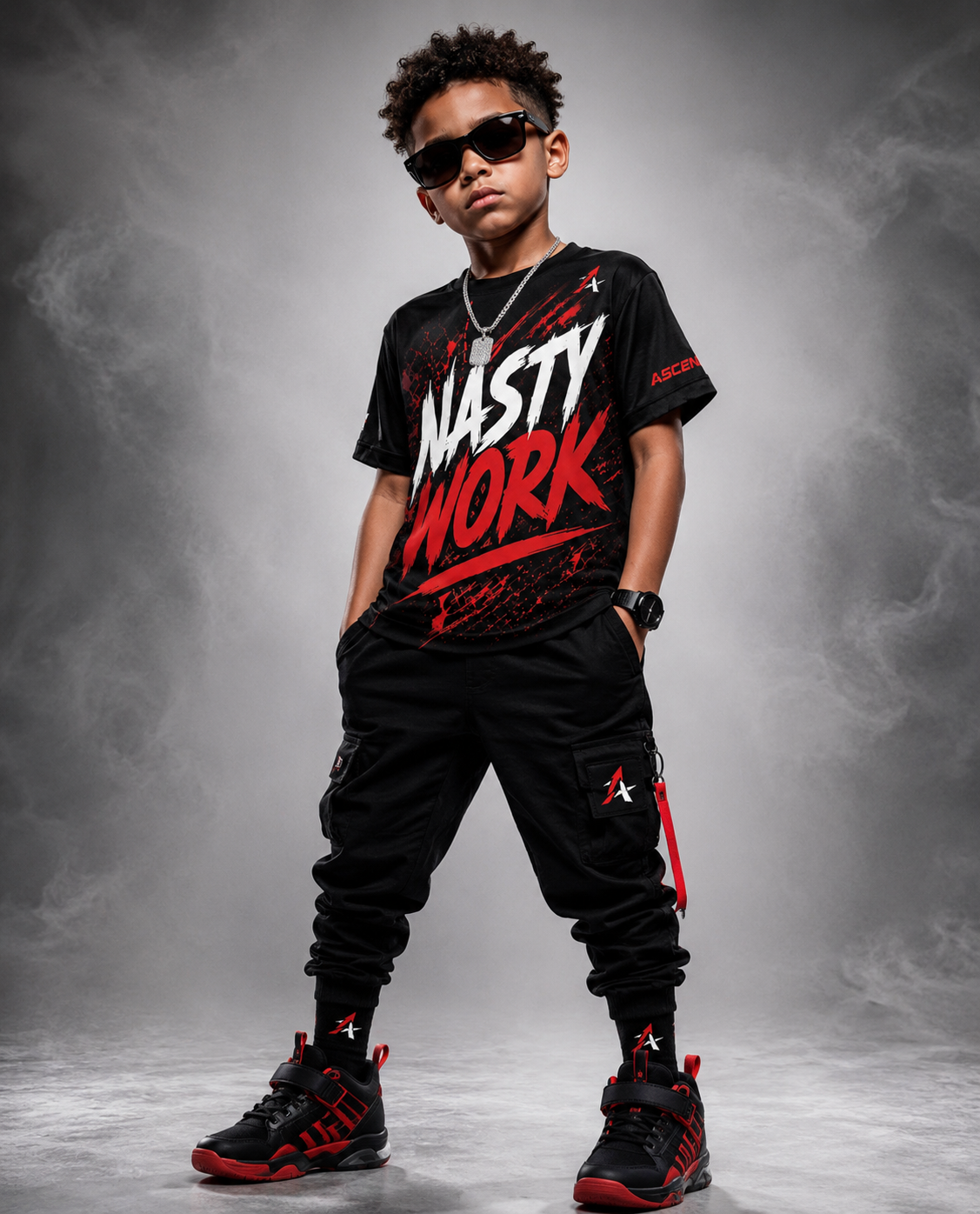 Nasty Work Youth t-shirt