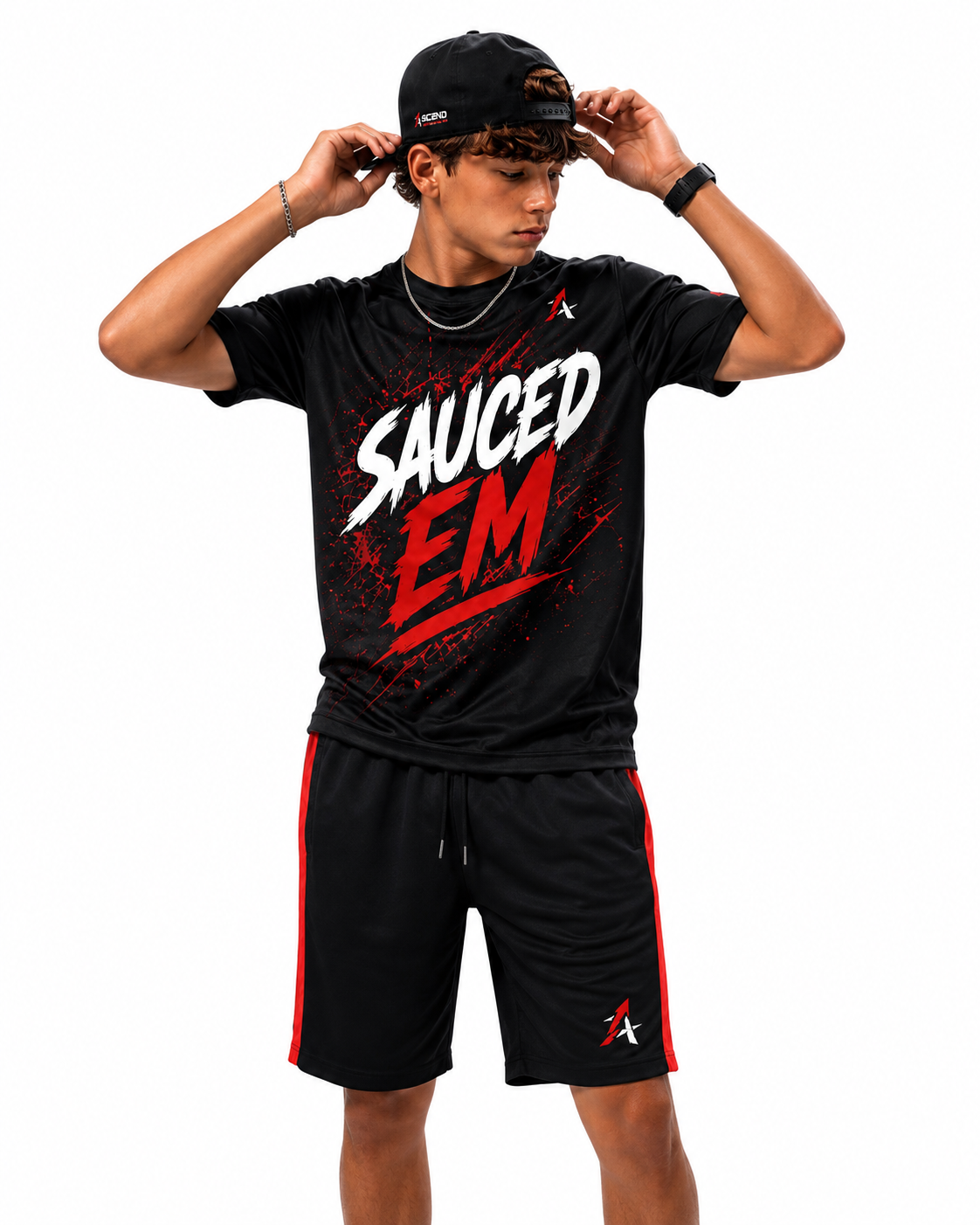 Sauced Em Adult T-Shirt