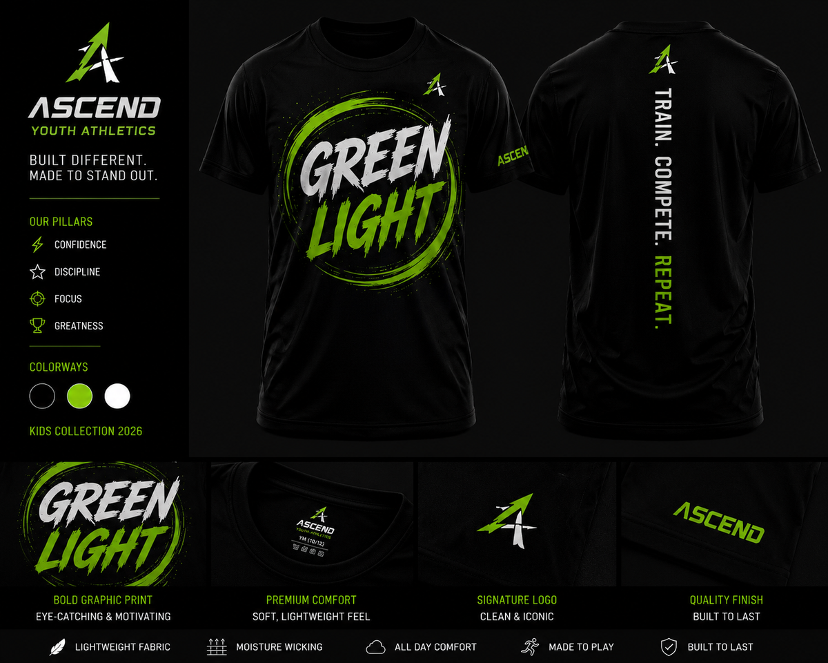 Green Light Adult T-Shirt