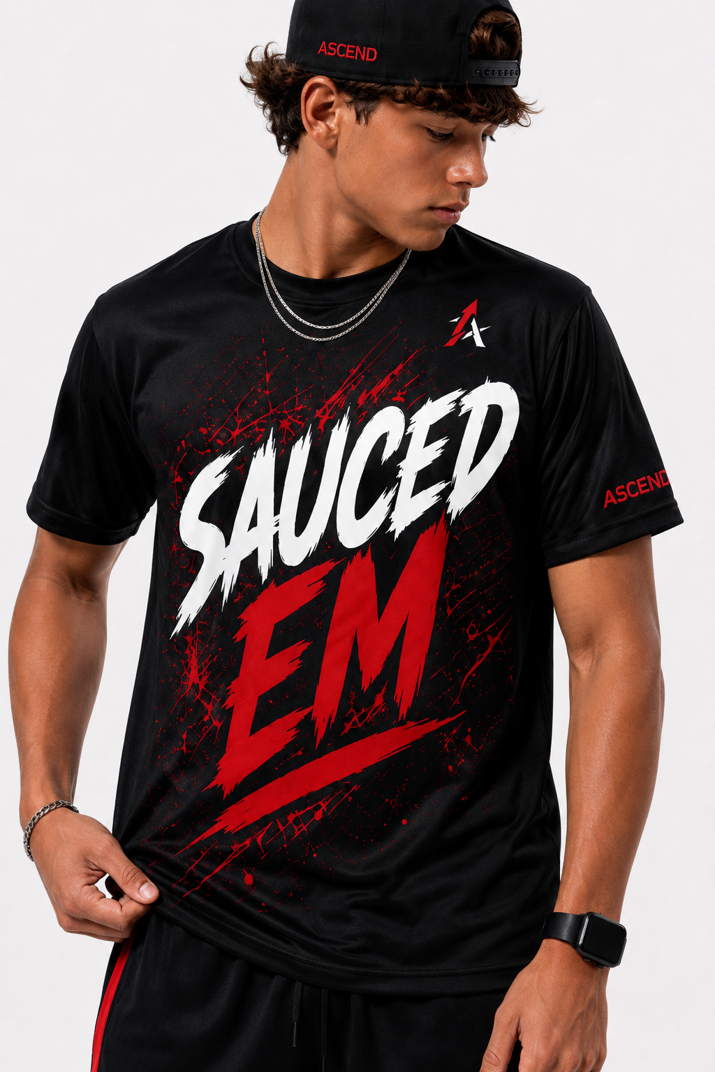 Sauced Em Adult T-Shirt